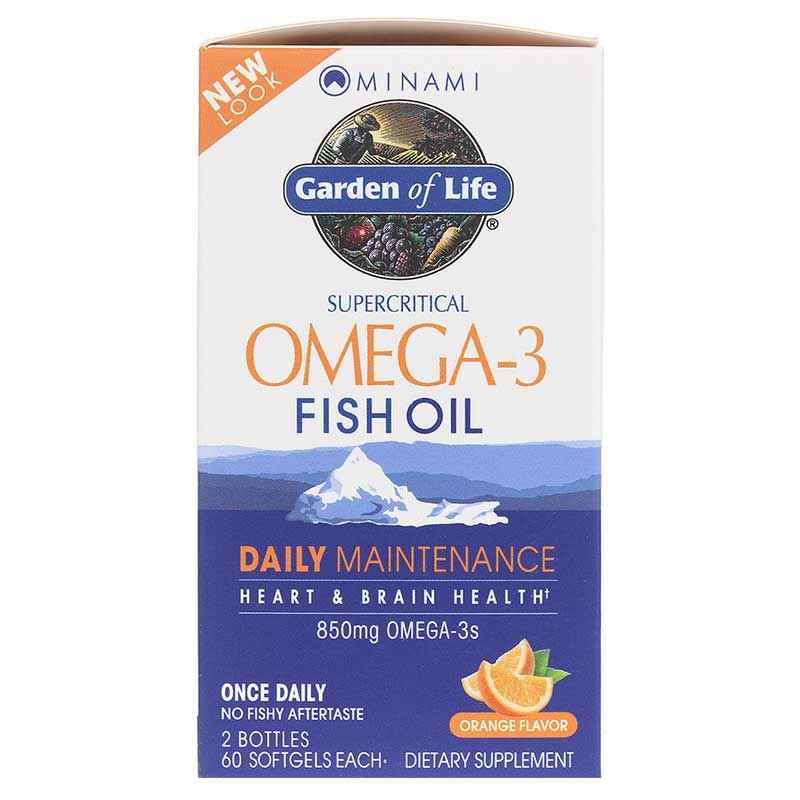 Minami Omega 3 Fish Oil Daily Maintenance Garden of Life